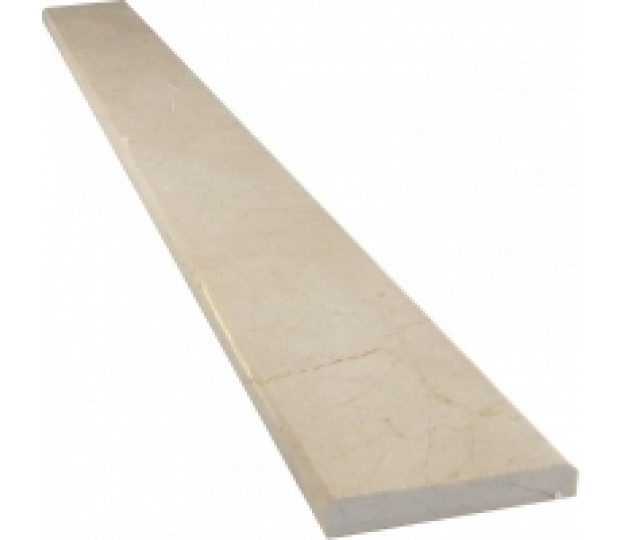 CREMA MARFIL MARBLE THRESHOLD POLISHED 4"X36"X3/4" - STANDARD BEVEL