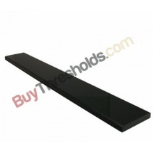 Black Absolute Granite Threshold Polished 4"x36"x3/4" - Standard Bevel