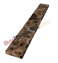 EMPERADOR DARK MARBLE THRESHOLD POLISHED 6"X36"X3/4" - STANDARD BEVEL